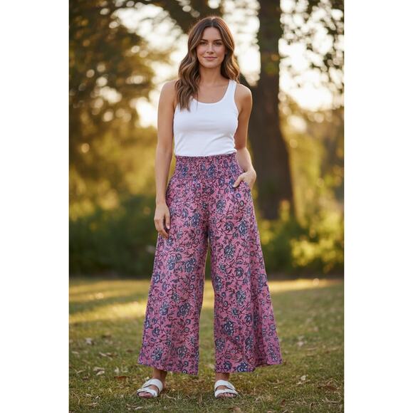 Karma Highway Pants - OS Karma Highway Wide Leg Pants